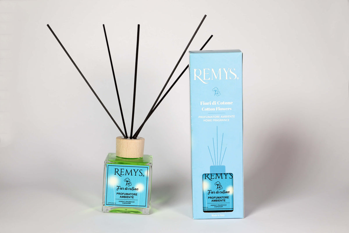 profumatore a midollini Fior di Cotone con confezione 250ml