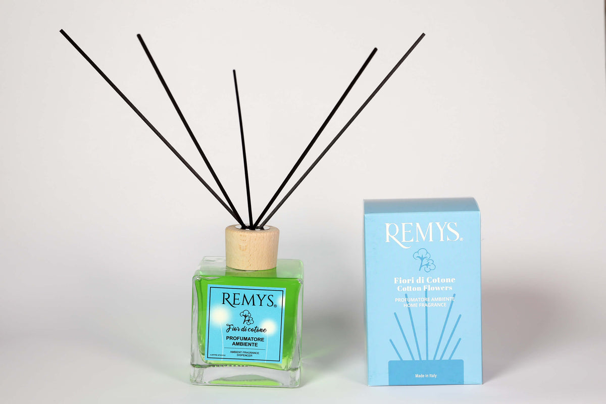 profumatore a bastoncini Fior di Cotone con confezione 500ml