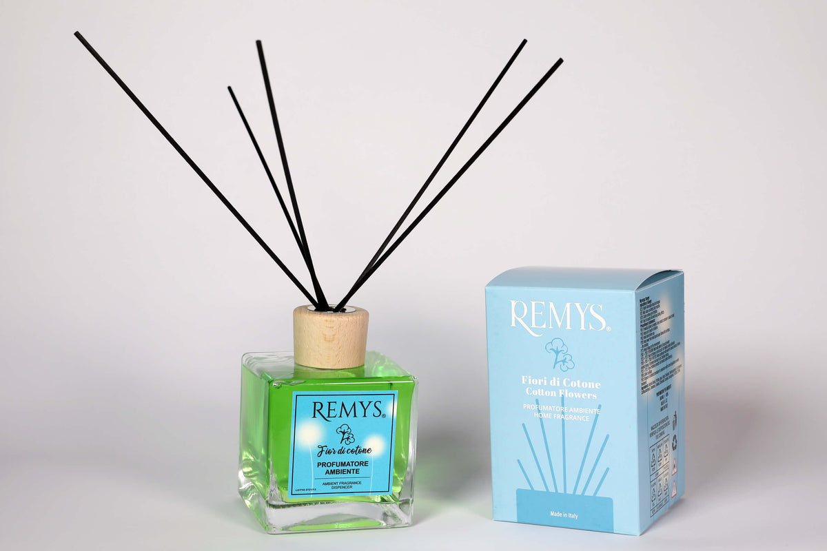 profumatore a bastoncini Fior di Cotone con confezione 500ml