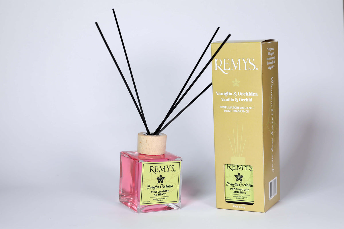 Profumatore con midollini vaniglia e orchidea 250ml